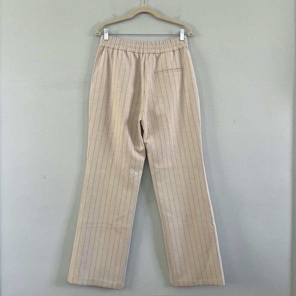 3.1 Phillip Lim Ecru Striped‎ Woven Track Trouser Pants - Picture 4 of 7
